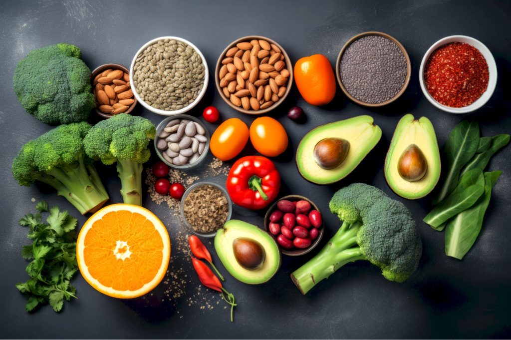 alimentation équilibré pour la peau