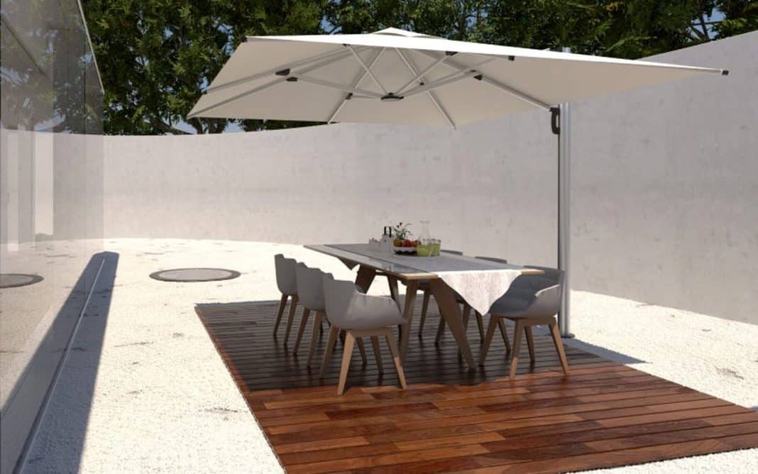 décoration ombre parasol