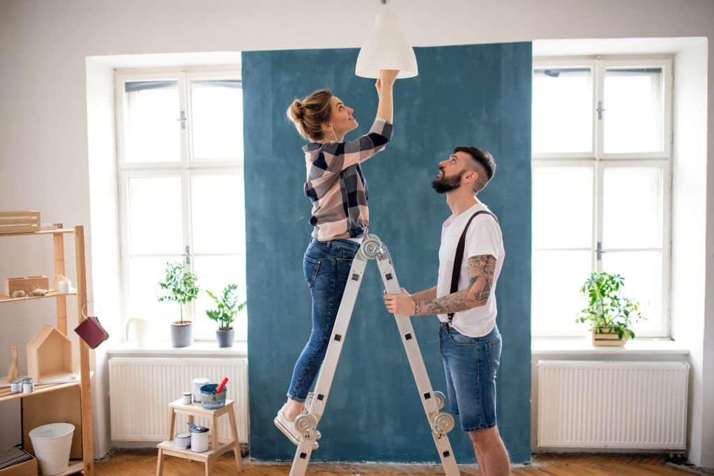 installer lumiere