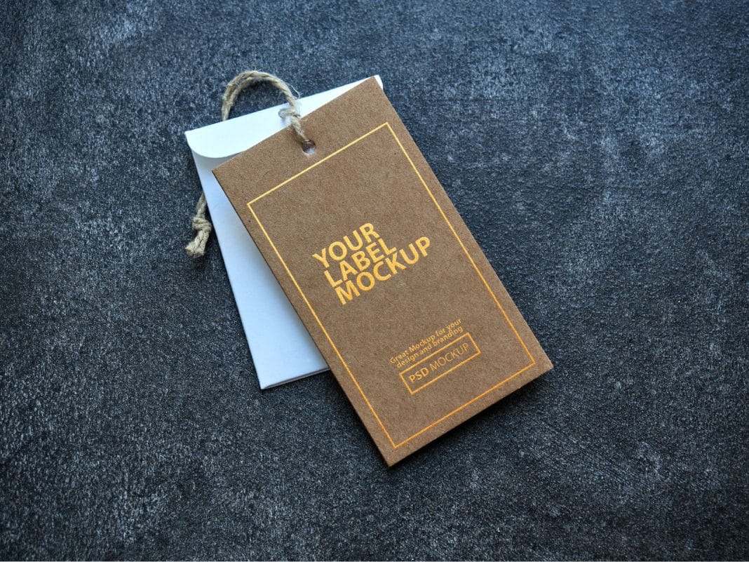 étiquette personnalisée pour vêtement