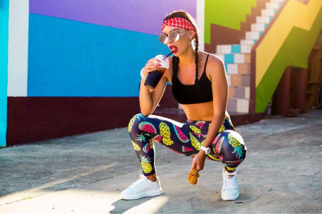 leggins pour femme des années 80