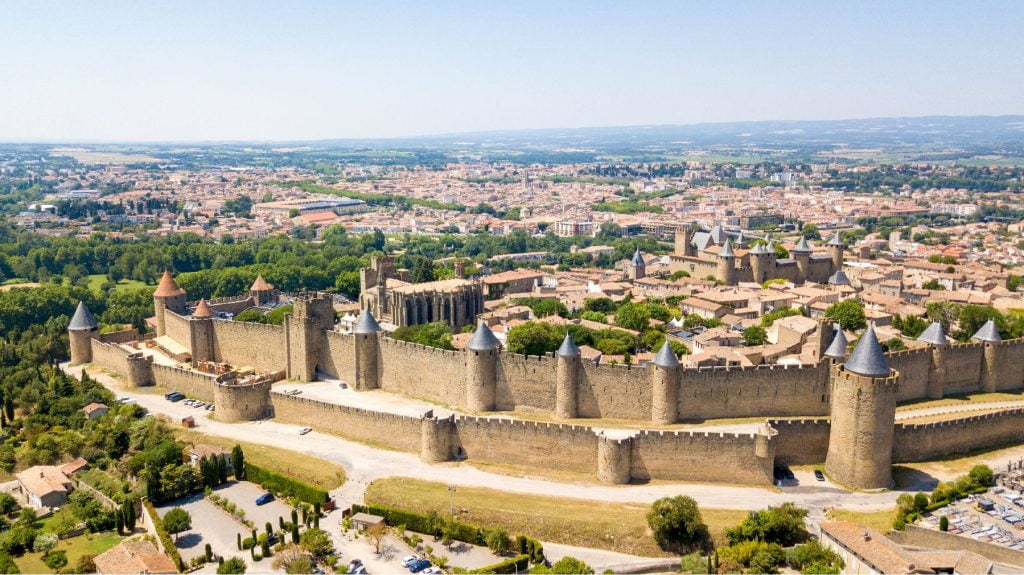 la cité médiéval de Carcassonne