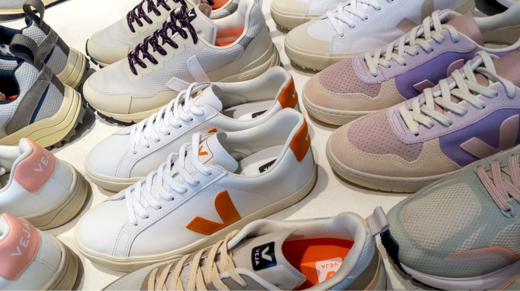 sneakers veja marque éthique