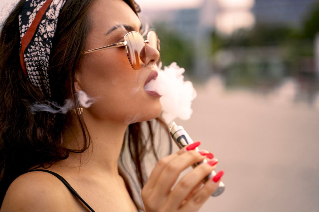 fumée nocive e-cigarette