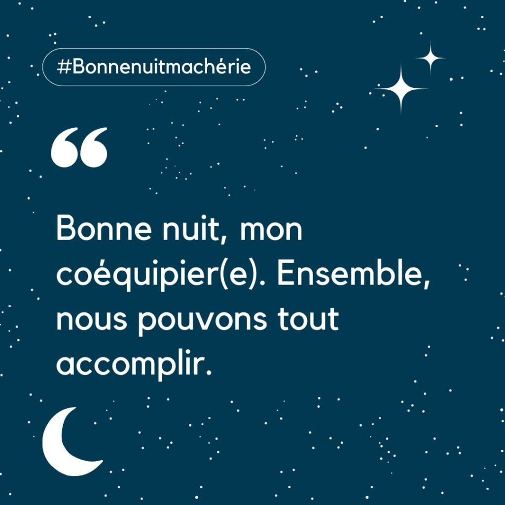 sms pour dire bonne nuit à sa chérie d'amour