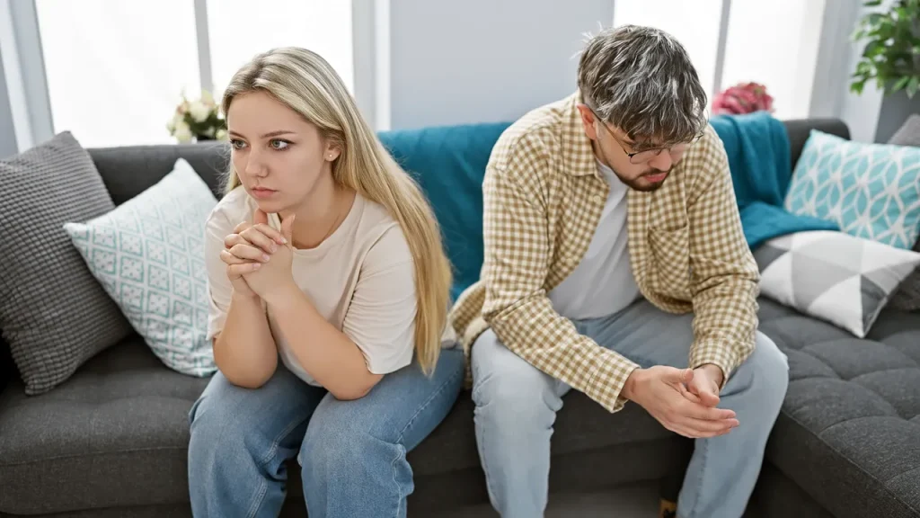 couple qui n'arrive pas a communiquer