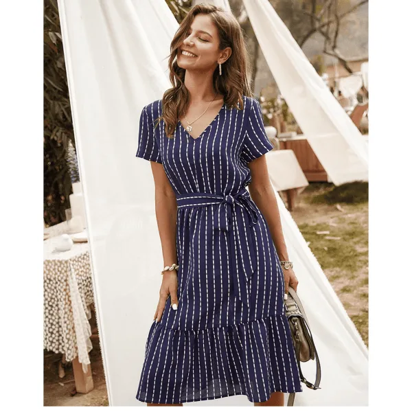 Robe longue bohème pour femme