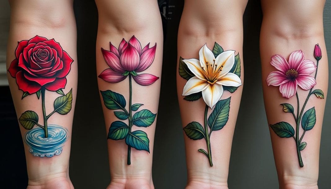 découvrez les significations secrètes des fleurs et leur symbolique dans l’art du tatouage. décryptez chaque message que cache votre motif floral pour un tatouage plein de sens.