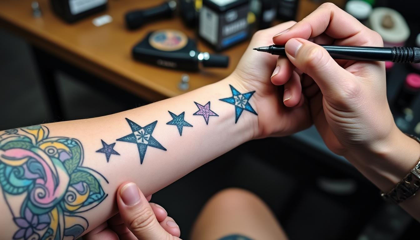 découvrez la signification profonde et l'histoire fascinante du tatouage étoile. origines, symboles et interprétations : tout ce qu'il faut savoir avant de choisir ce motif intemporel.
