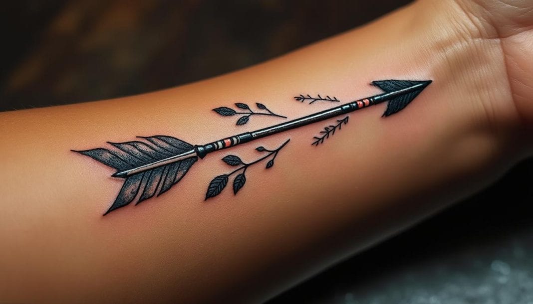 Tatouage flèche : symbolique et significations à découvrir découvrez la symbolique et les significations inspirantes du tatouage flèche. explorez ses origines, ses messages cachés et trouvez des idées de motifs uniques pour exprimer vos valeurs et votre histoire.