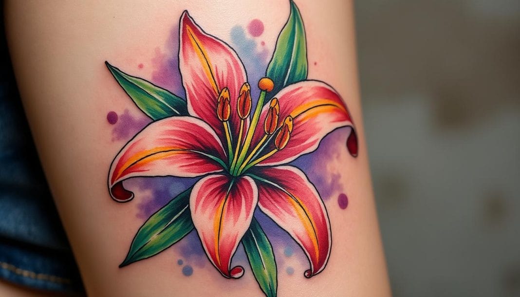 Tatouage fleur de lys : quelle est sa signification profonde ? découvrez la signification profonde du tatouage fleur de lys : symbole de pureté, de royauté et d’élégance, il raconte une histoire riche en spiritualité et en histoire. explorez toutes ses interprétations avant de sauter le pas !