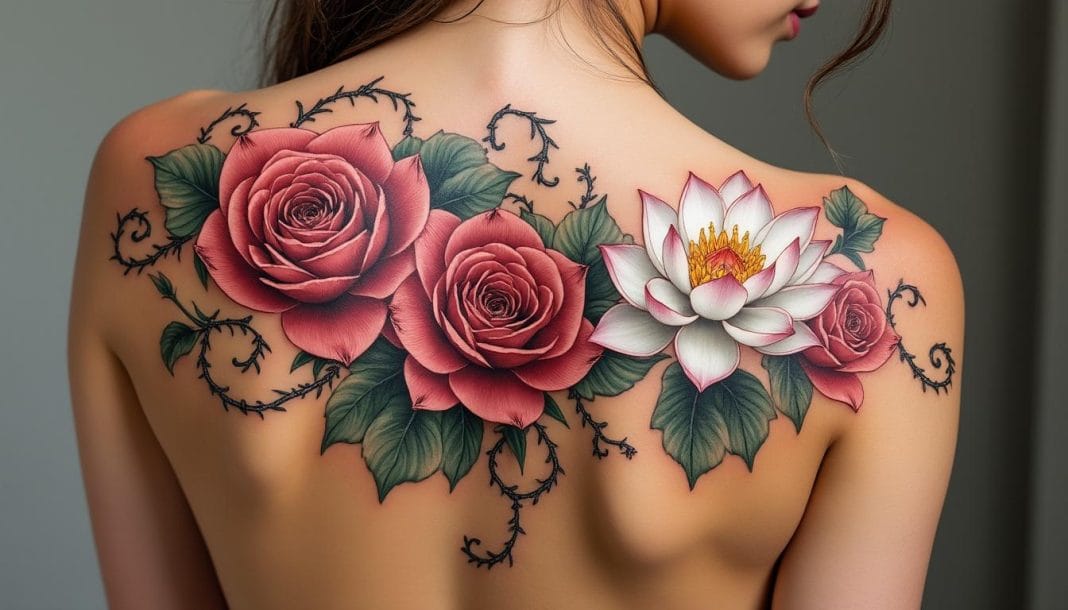 Découverte des significations des fleurs dans les tatouages explorez la signification des fleurs dans les tatouages : découvrez les symboles, messages et histoires cachés derrière chaque fleur pour un tatouage unique et porteur de sens.