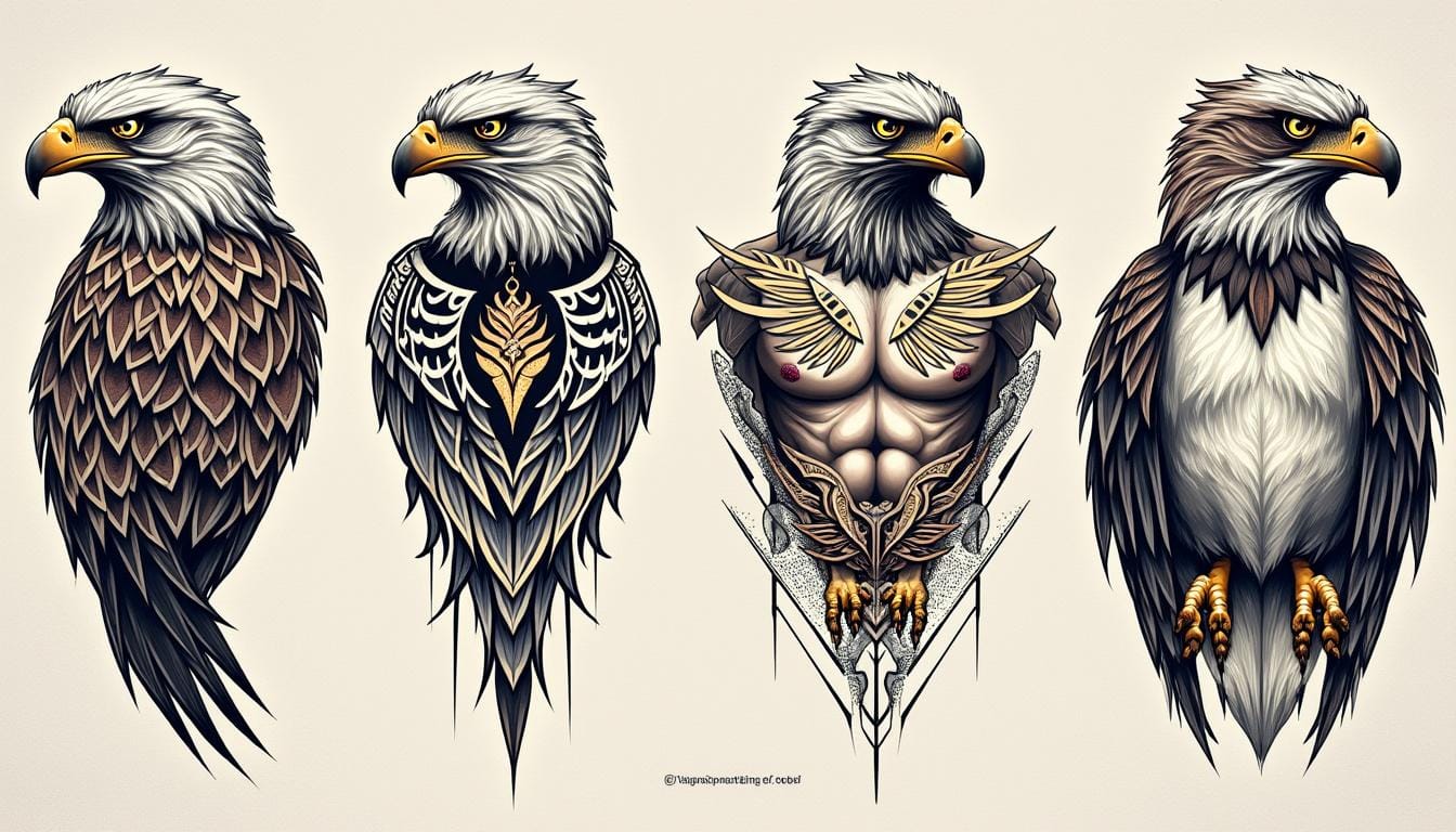 découvrez la signification profonde du tatouage aigle, symbole puissant de force, de liberté et de courage. explorez les différentes interprétations de ce motif inspirant pour choisir un tatouage qui vous ressemble.
