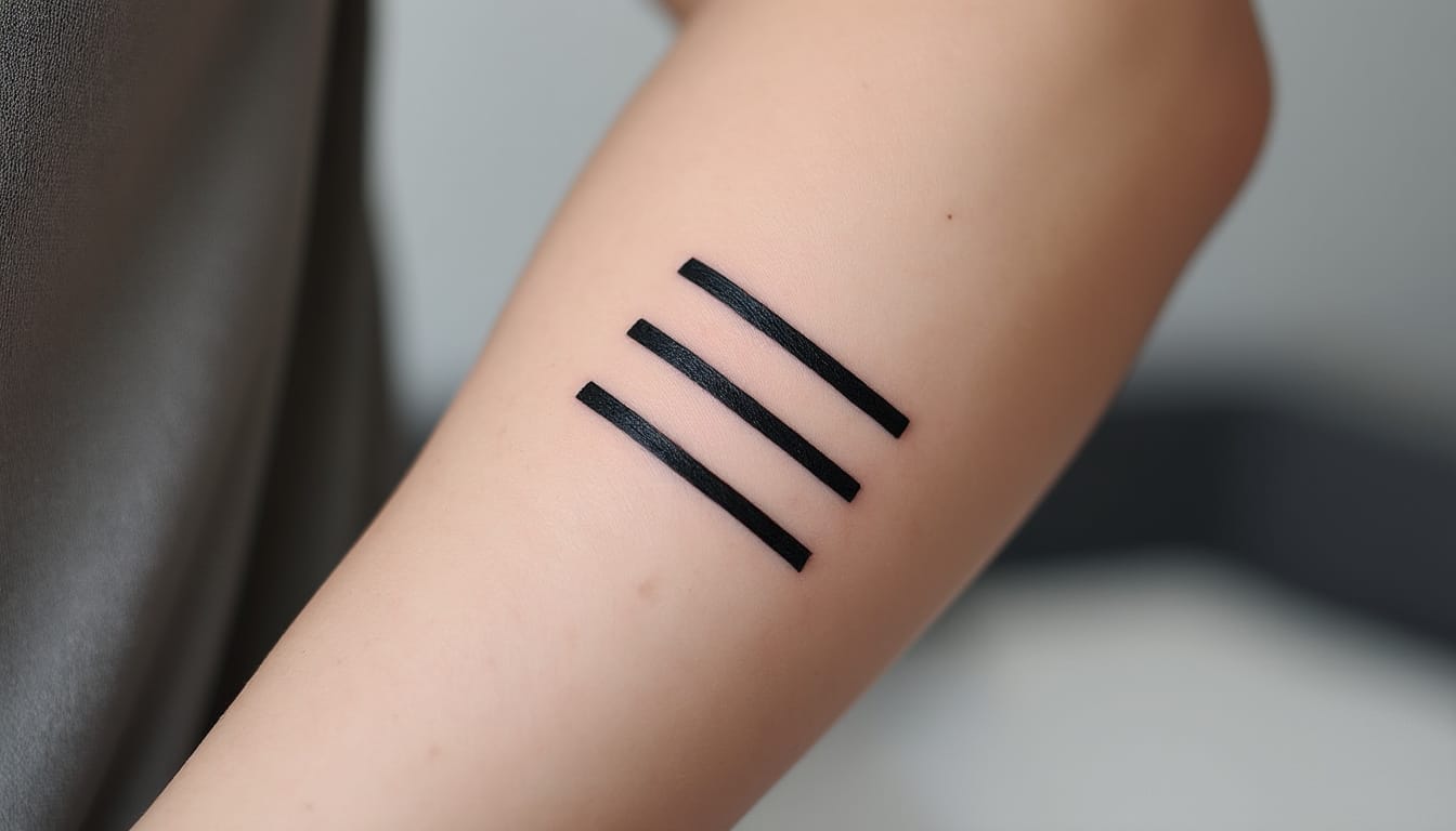 découvrez la signification profonde et intemporelle des tatouages 3 traits sur le bras. symbolisme, origines et inspirations pour un motif à la fois simple et porteur de sens.