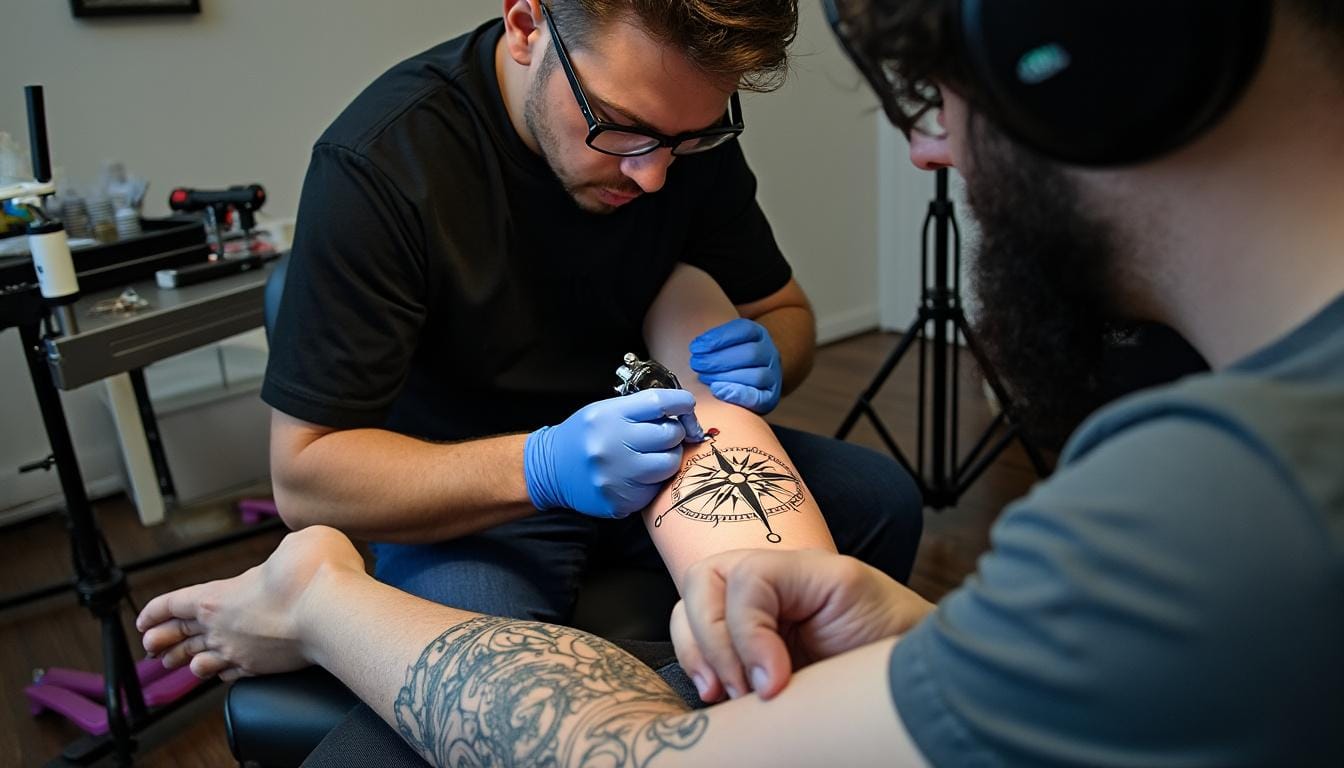 découvrez la signification du tatouage rose des vents, un symbole puissant de liberté, de guidance et d’orientation, idéal pour ceux en quête de nouveaux horizons ou de repères dans leur vie.