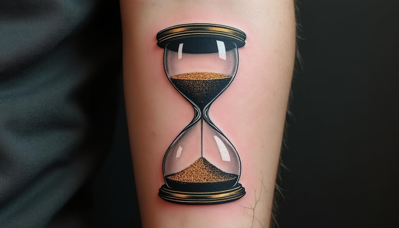 découvrez la signification profonde du tatouage sablier, un symbole fascinant qui évoque le passage du temps, la vie, la mort et l'importance de savourer chaque instant.