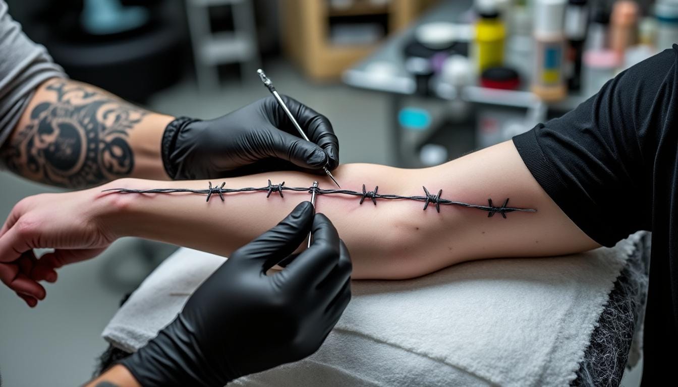 découvrez la signification du tatouage barbelé, symbole de protection et de force dans la culture moderne. décryptez ses origines et son évolution pour mieux comprendre ce motif tendance et ses messages cachés.