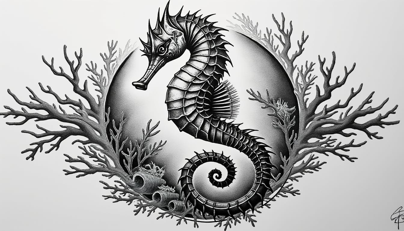 découvrez la symbolique et la signification profonde du tatouage hippocampe : un motif riche en mystères, évoquant la liberté, la protection et la résilience. un guide complet pour comprendre ce tatouage unique.