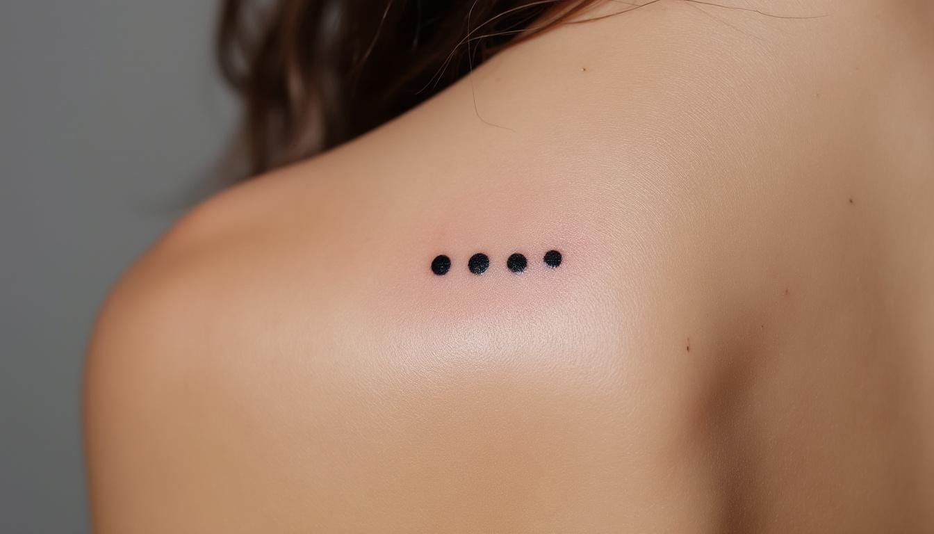 découvrez la signification et la symbolique du tatouage de trois points alignés, un motif chargé d'histoire et de messages personnels.