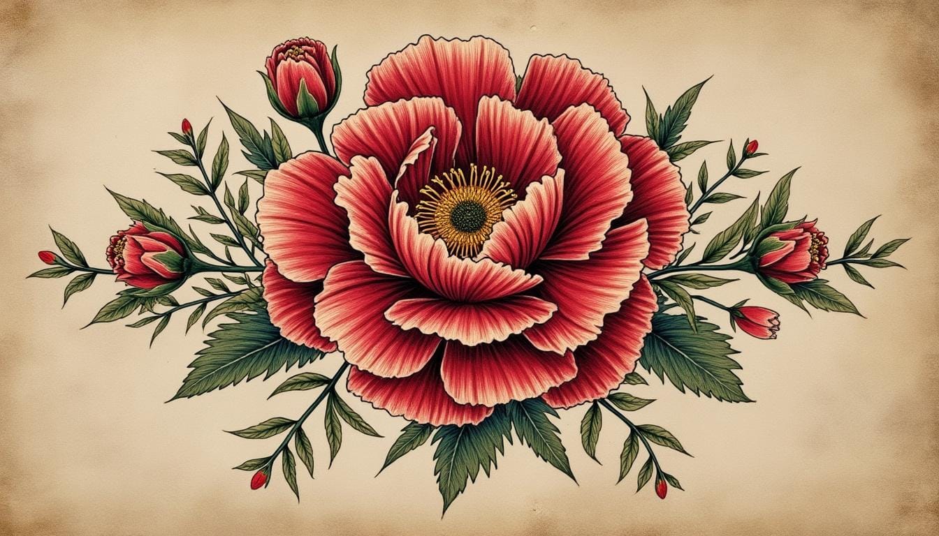 découvrez la signification profonde et l'histoire fascinante du tatouage œillet, un symbole riche en émotions et en traditions.