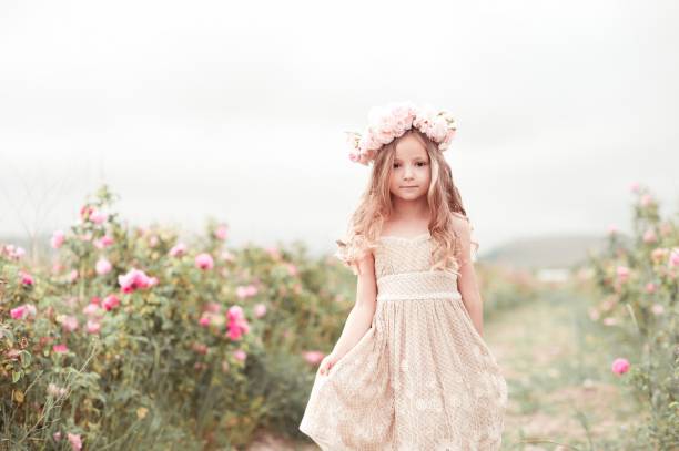robe petite fille cérémonie princesse mariage anniversaire